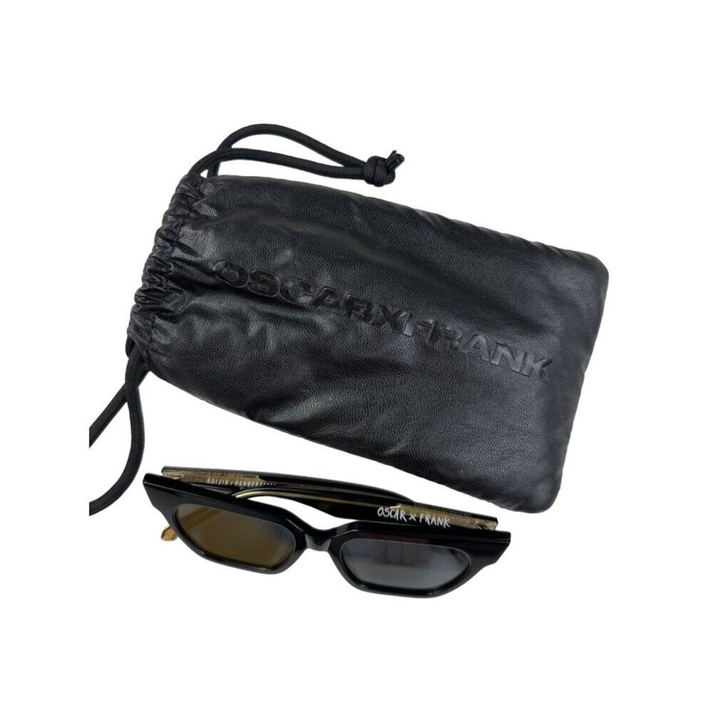 Oscar  x Frank - Raijin Unisex Sunglasses in Black